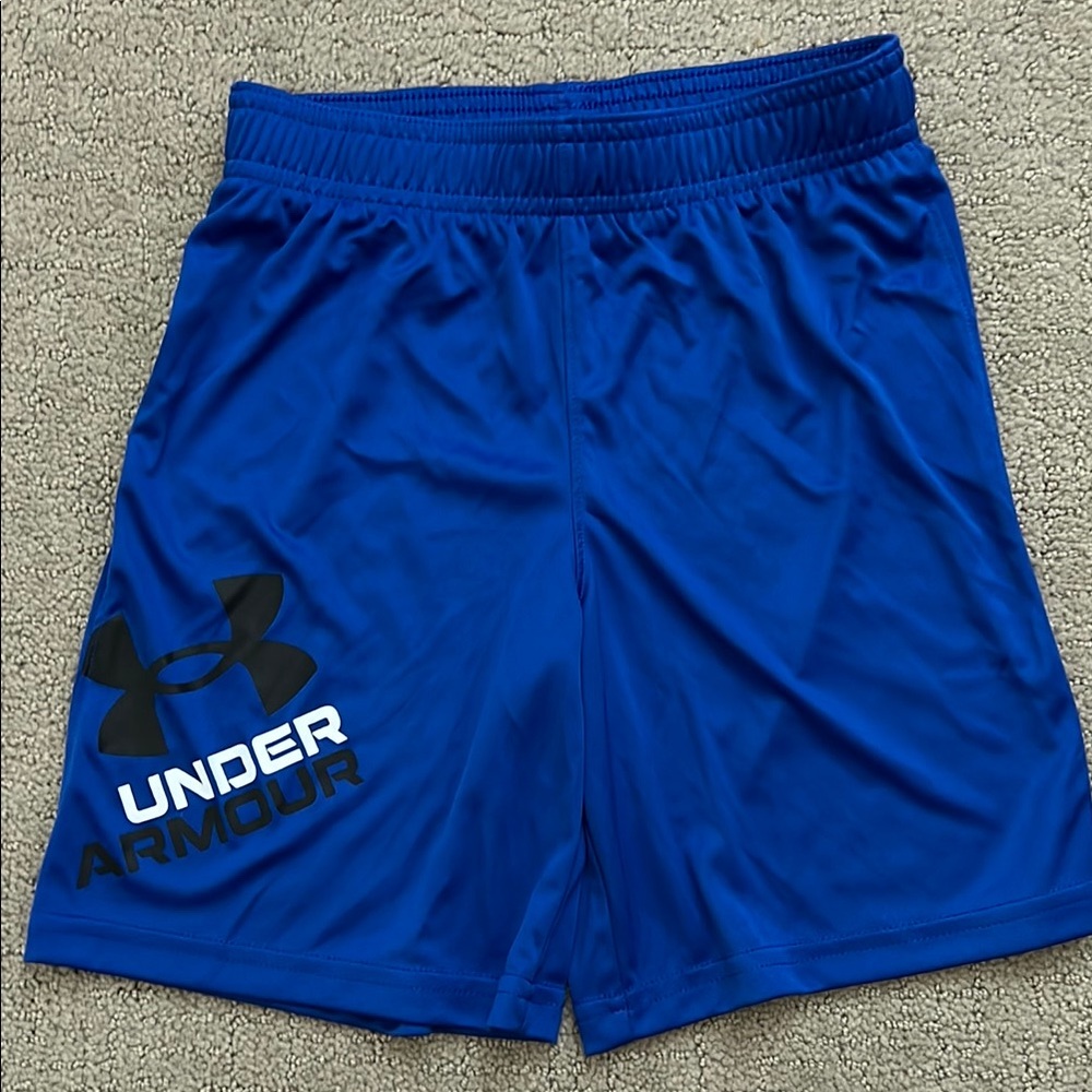 Under Armour Kids Blue Athletic Shorts